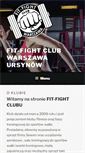 Mobile Screenshot of fitfightclub.pl